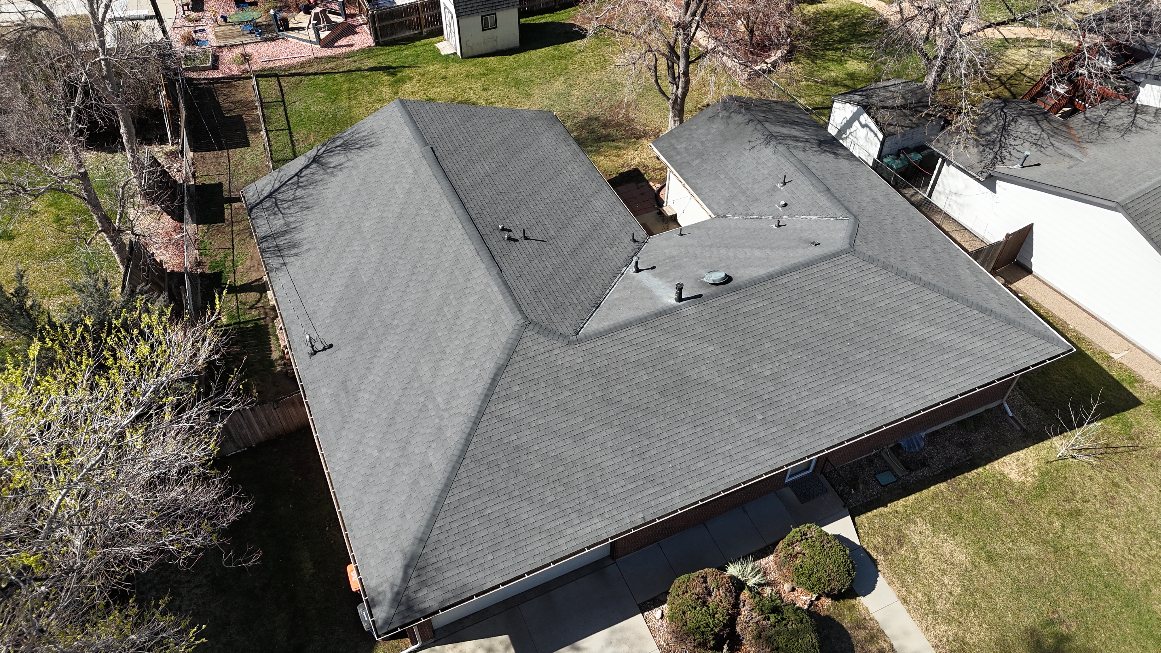 Roof - Side View Northeast
