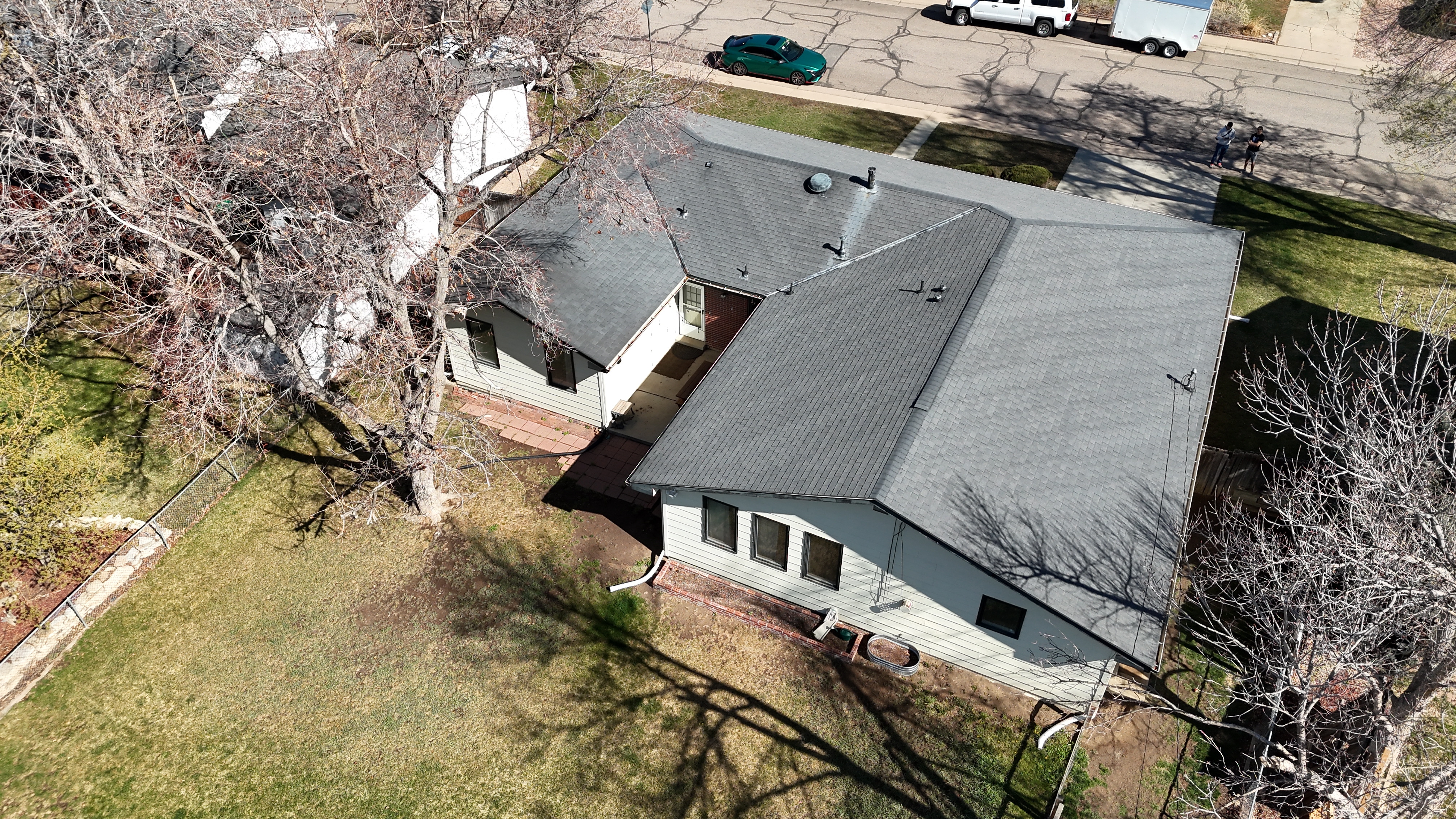 Roof - Side View Southeast